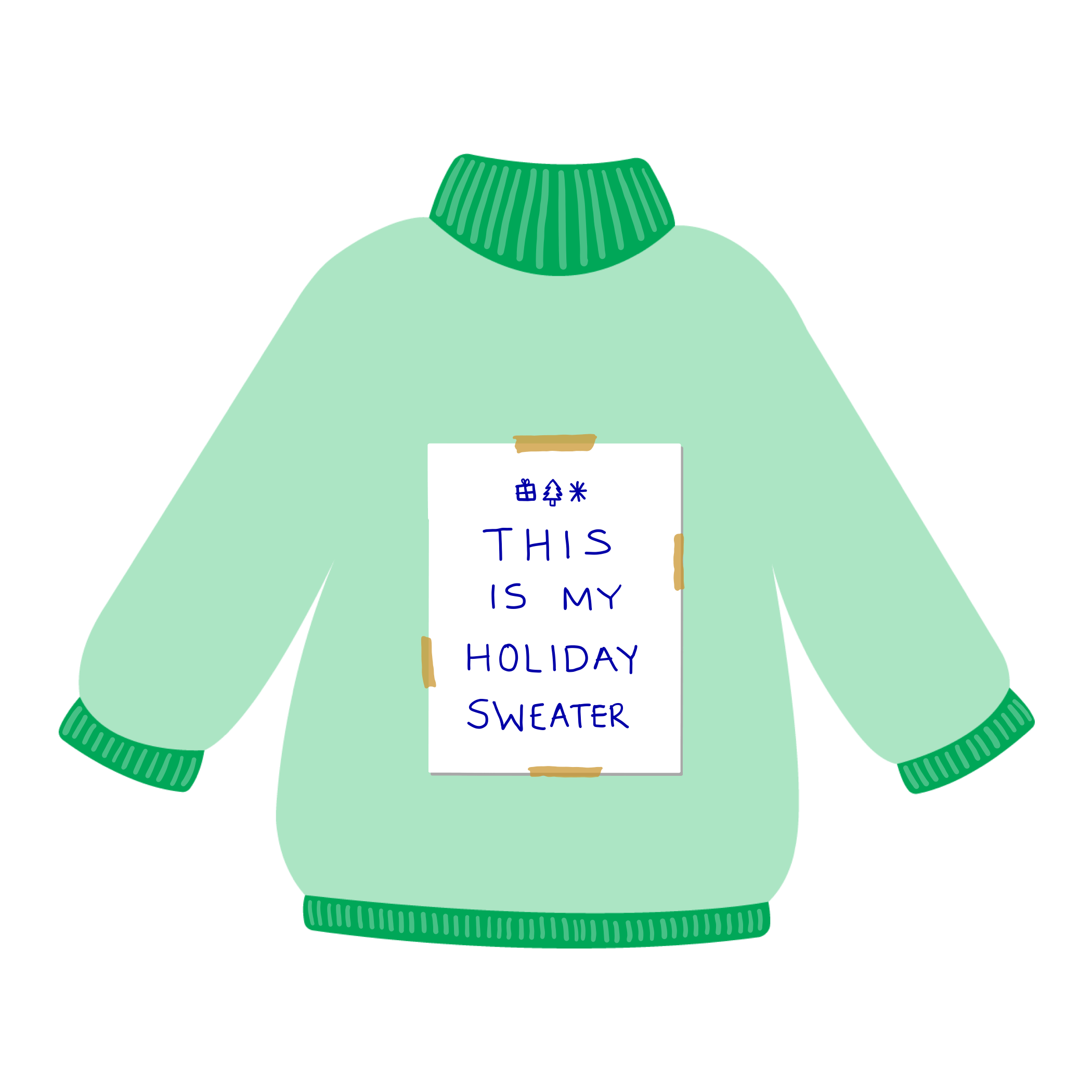 This is my holiday sweater 2025