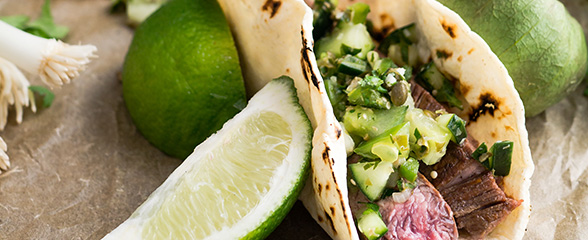 Food-truck tacos