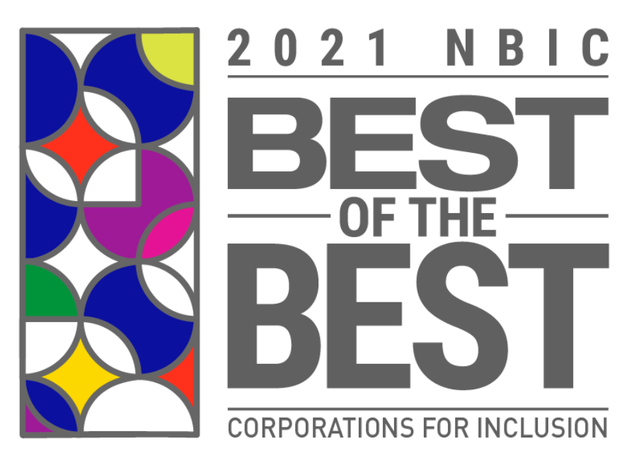 2021 NBIC Best of Best Corporations for inclusion award logo